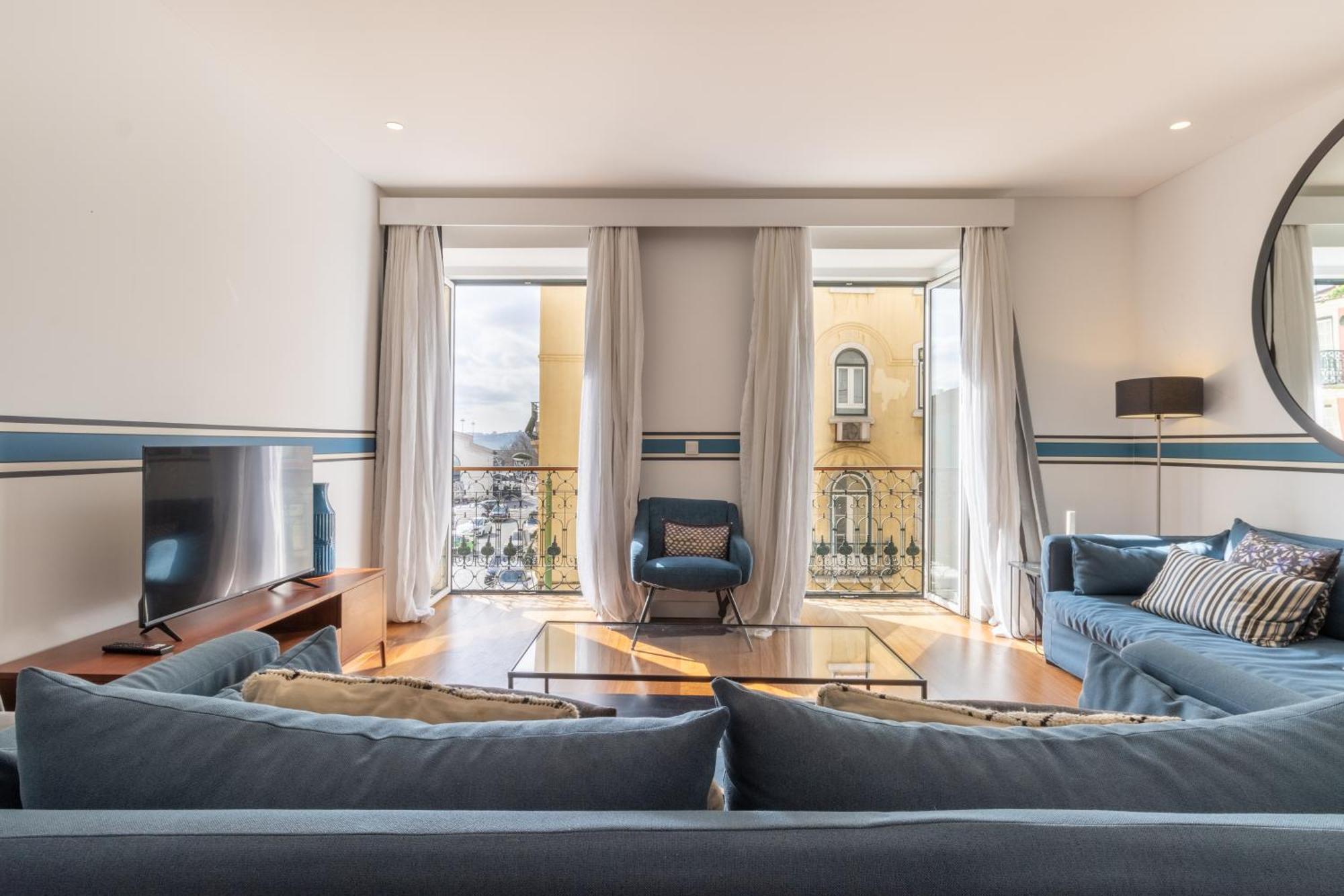 리스본 Modern 3Br, Terrace, Ac/Heating & Self Check-In 아파트 외부 사진